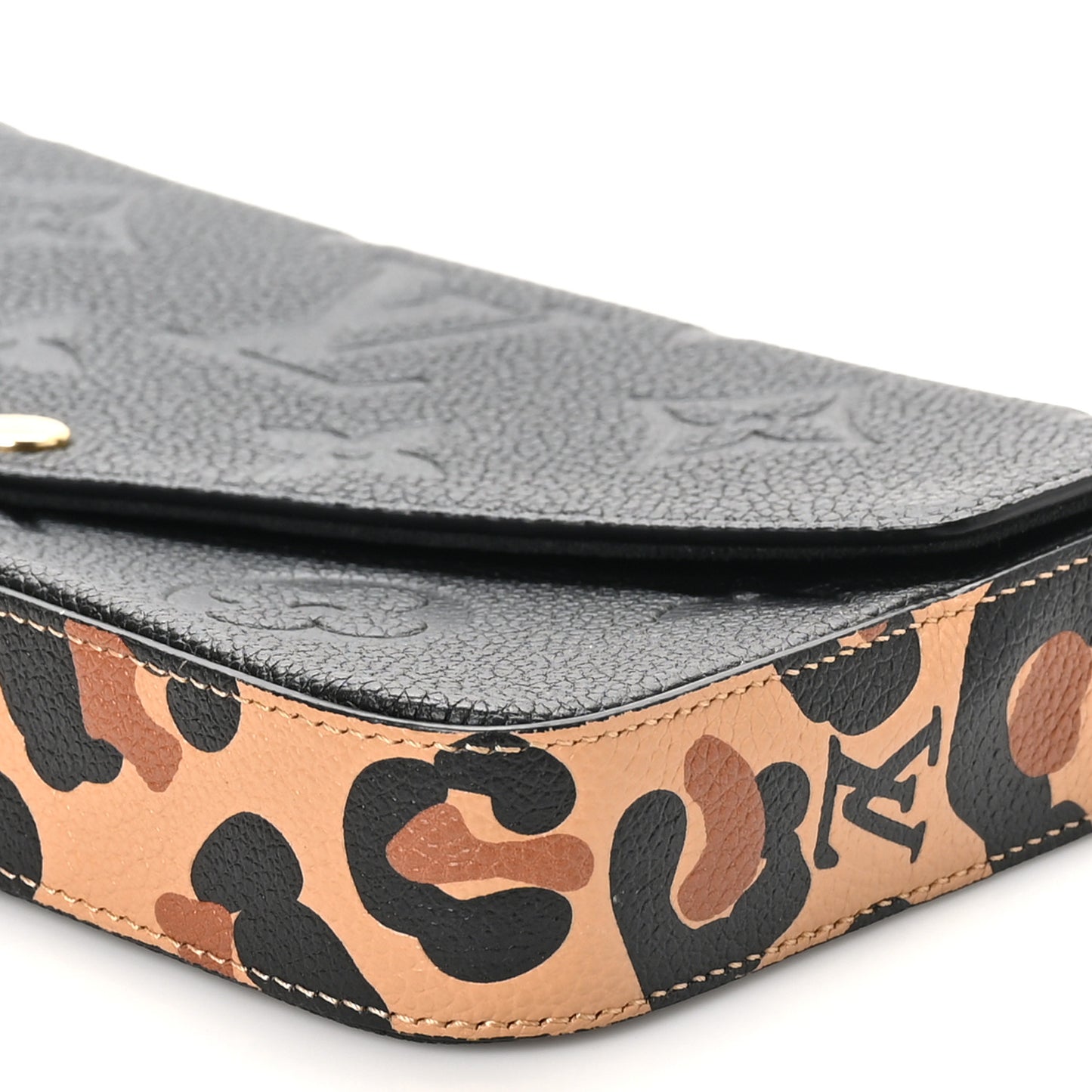 Empreinte Monogram Giant Wild At Heart Felicie Pochette Black