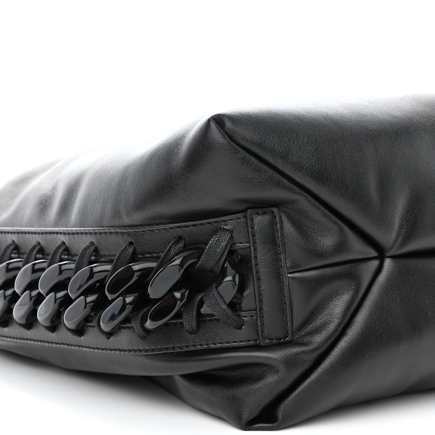 Stella McCartney Eco Alter Nappa Frayme Padded Tote Black 10 of 11