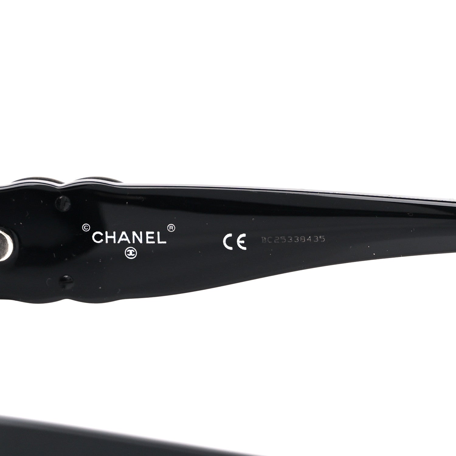 Chanel Acetate Square Sunglasses 71395 Black 6 of 8