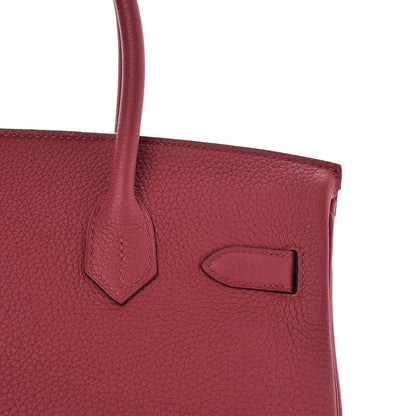 Hermes Togo Birkin 30 Rouge Grenat 29 of 35