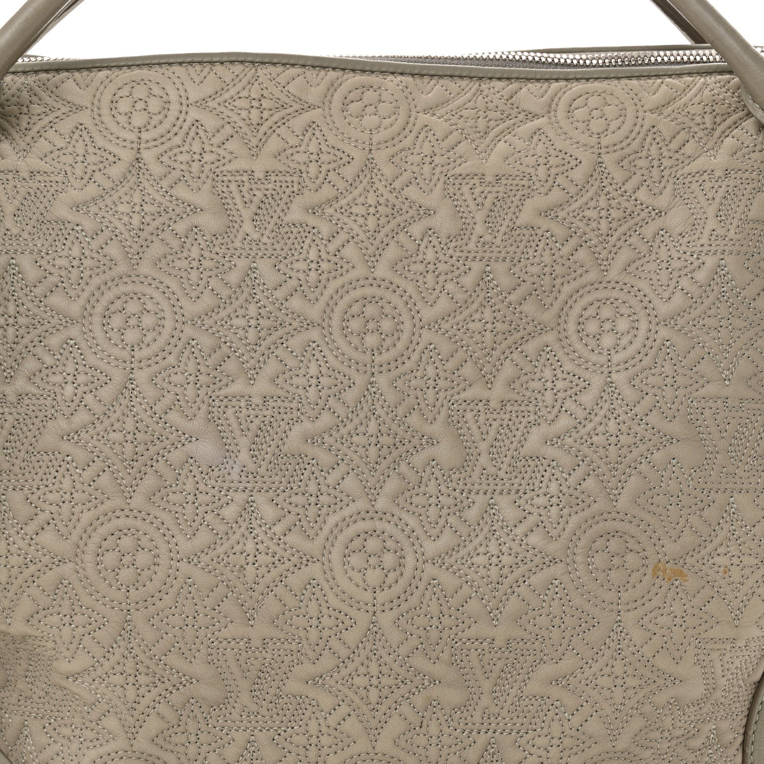 Louis Vuitton Monogram Lambskin Antheia Ixia MM Grey 7 of 13