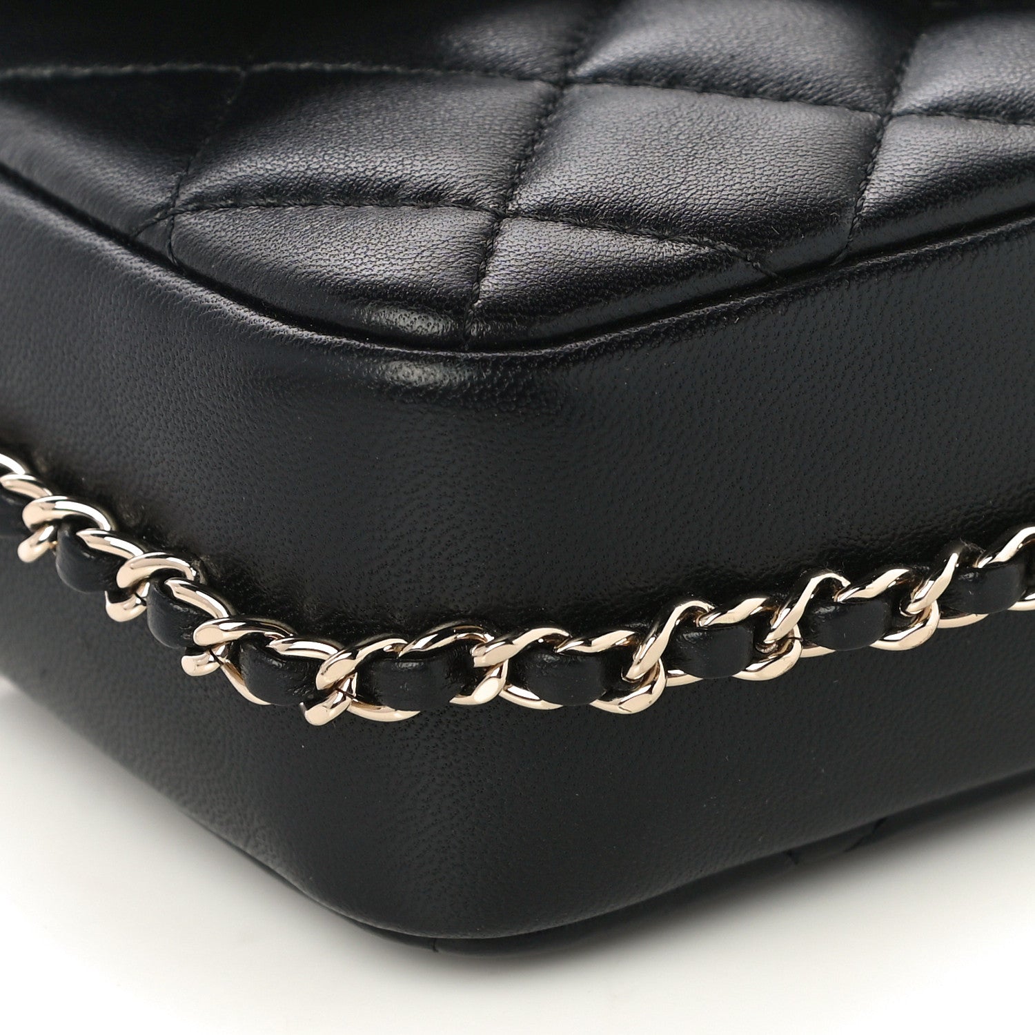 Chanel Lambskin Quilted Small My Precious Flap Black 4 of 9