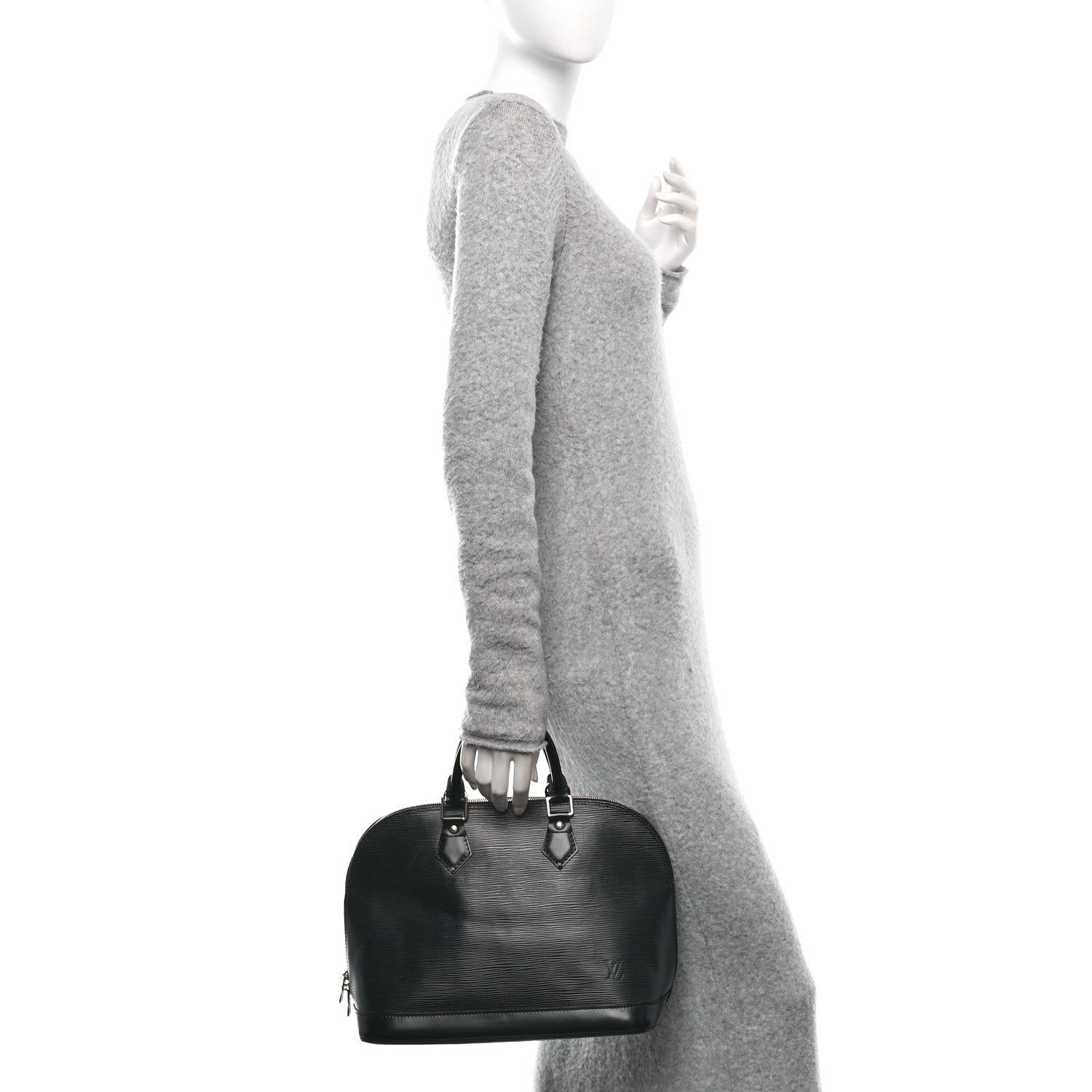Louis Vuitton Epi Alma PM Black 2 of 11