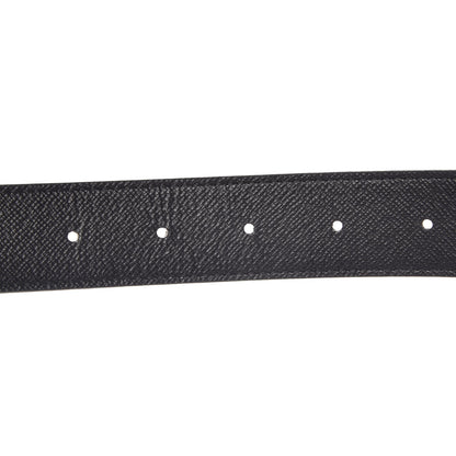 Louis Vuitton Calfskin Monogram 30mm LV Initiales Reversible Belt 85 34 Black 5 of 7