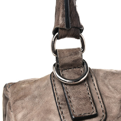 Givenchy Tumbled Sheepskin Small Pandora Charcoal 16 of 21