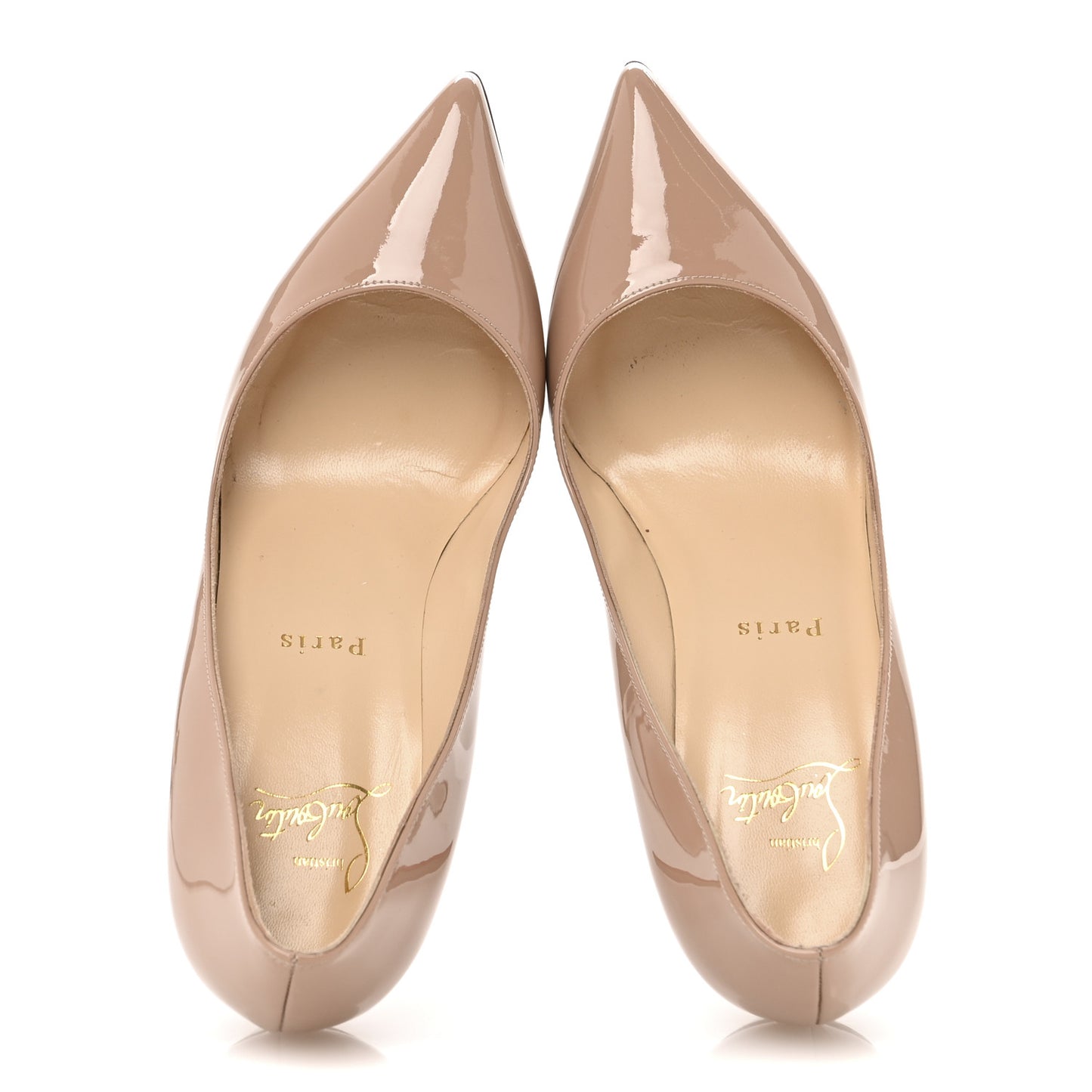 Patent Pigalle Follies 85 Pumps 36.5 Nude