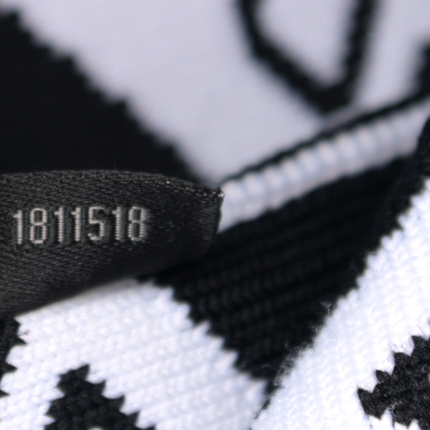 Alexander Wang Knit Jacquard Diagonal Logo Shopper Tote Black White 8 of 11