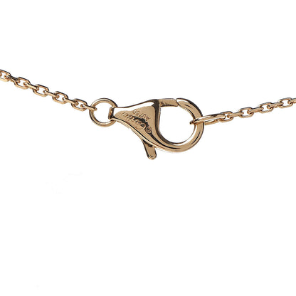 Cartier 18K Yellow Gold Diamond Mother of Pearl XS Amulette de Cartier Pendant Necklace 5 of 7