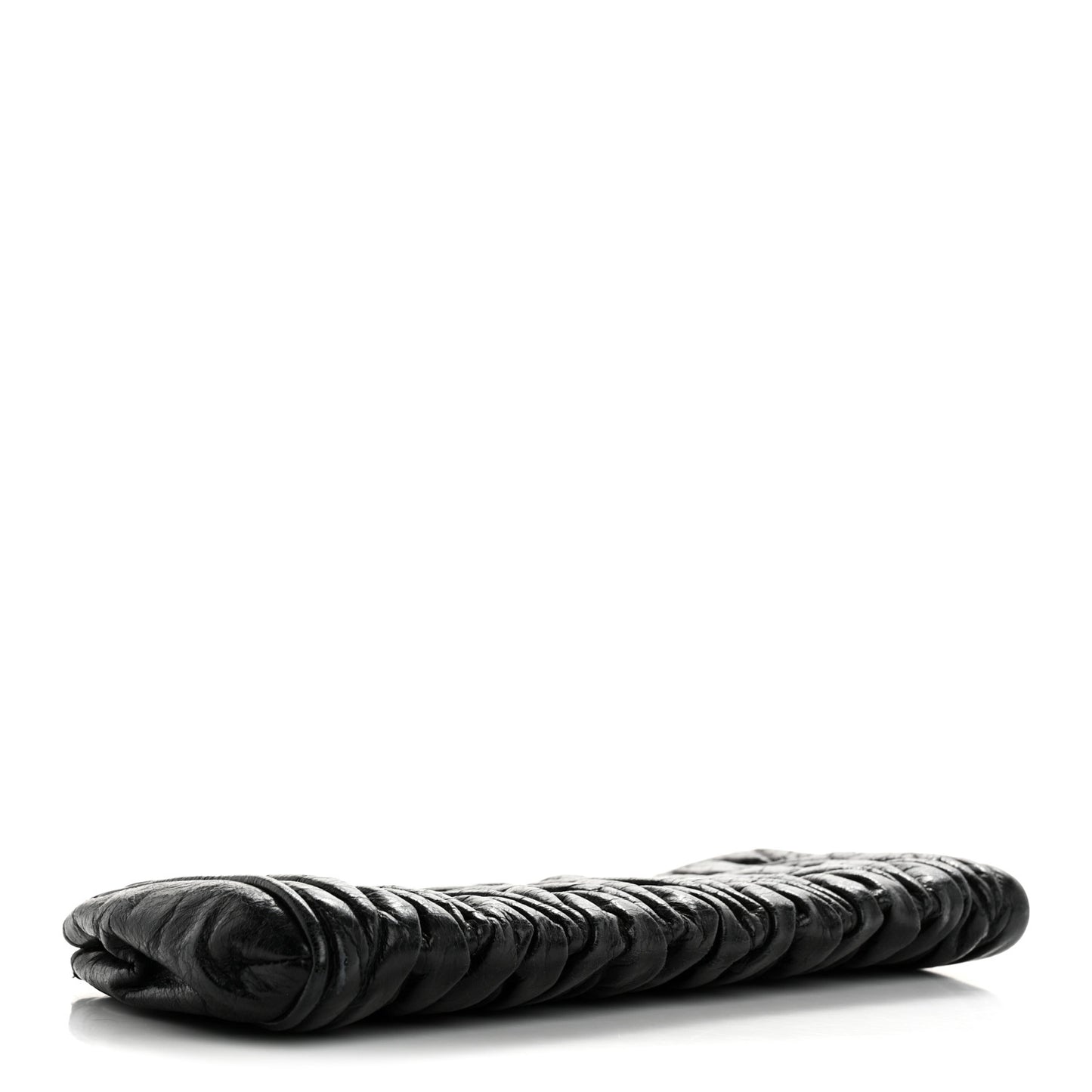 Nappa Matelasse Wristlet Black
