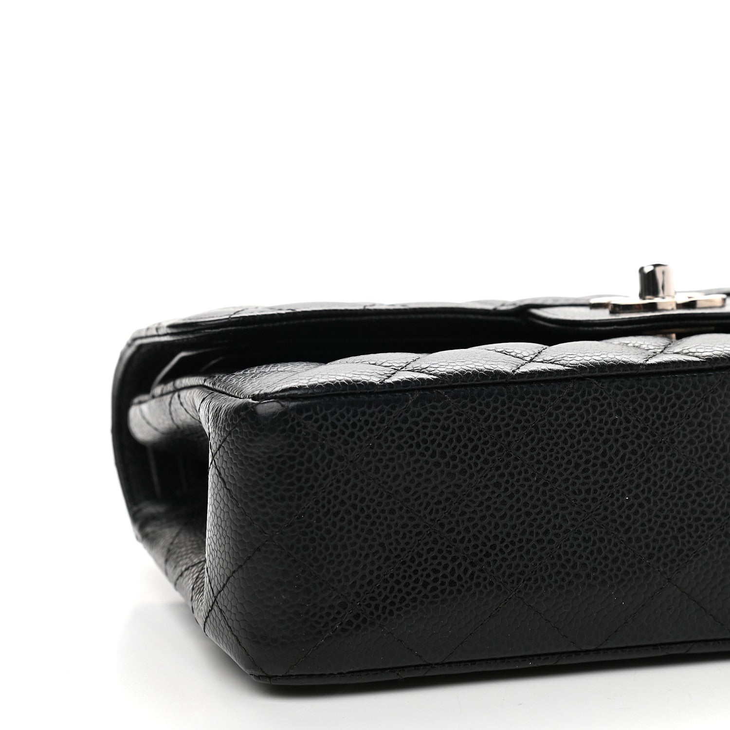 Chanel Caviar Quilted Small Double Flap Black 8 of 9