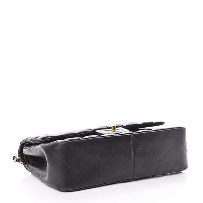 Chanel Lambskin Quilted Jumbo Double Flap Black 4 of 10