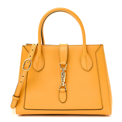 Gucci Boarded Plutone Calfskin Medium Jackie 1961 Tote Crop 1 of 10