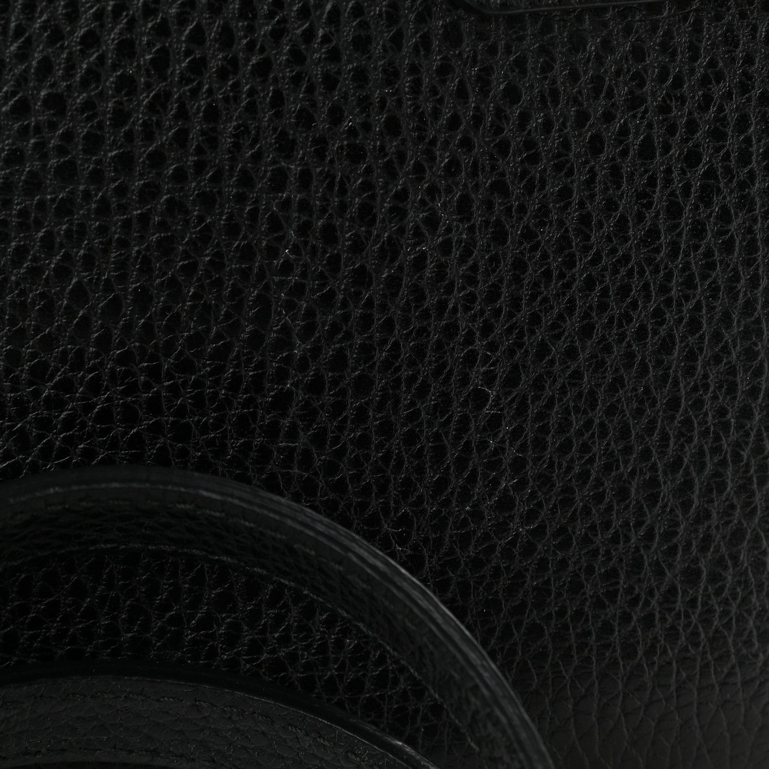 Gucci Dollar Calfskin Small GG Charm Dome Bag Black 10 of 10