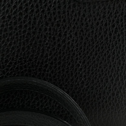 Gucci Dollar Calfskin Small GG Charm Dome Bag Black 10 of 10