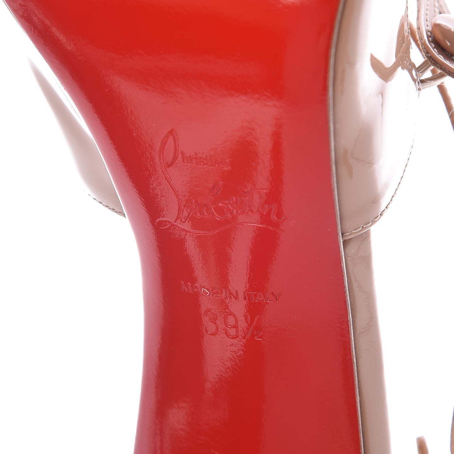 Patent Debriditoe 85 Pumps 39.5 Nude