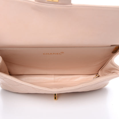 Chanel Lambskin Quilted Medium Double Sided Flap Light Pink 6 of 16