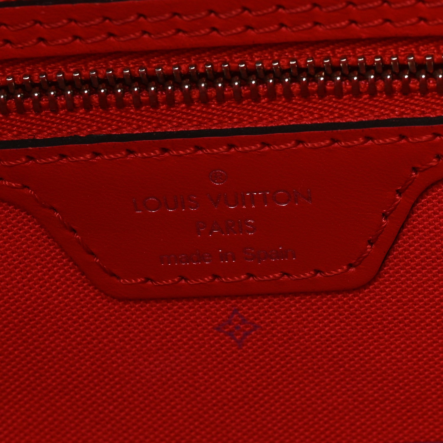 Louis Vuitton Monogram Escale Neverfull MM Rouge 6 of 12