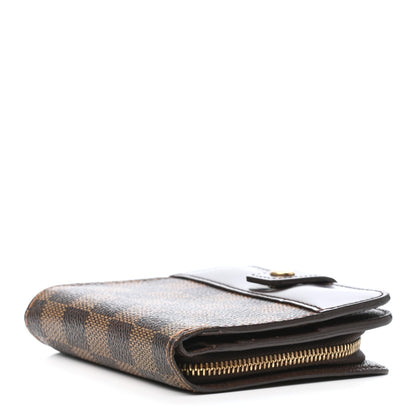 Louis Vuitton Damier Ebene Zippe Zipped Compact Wallet 4 of 10