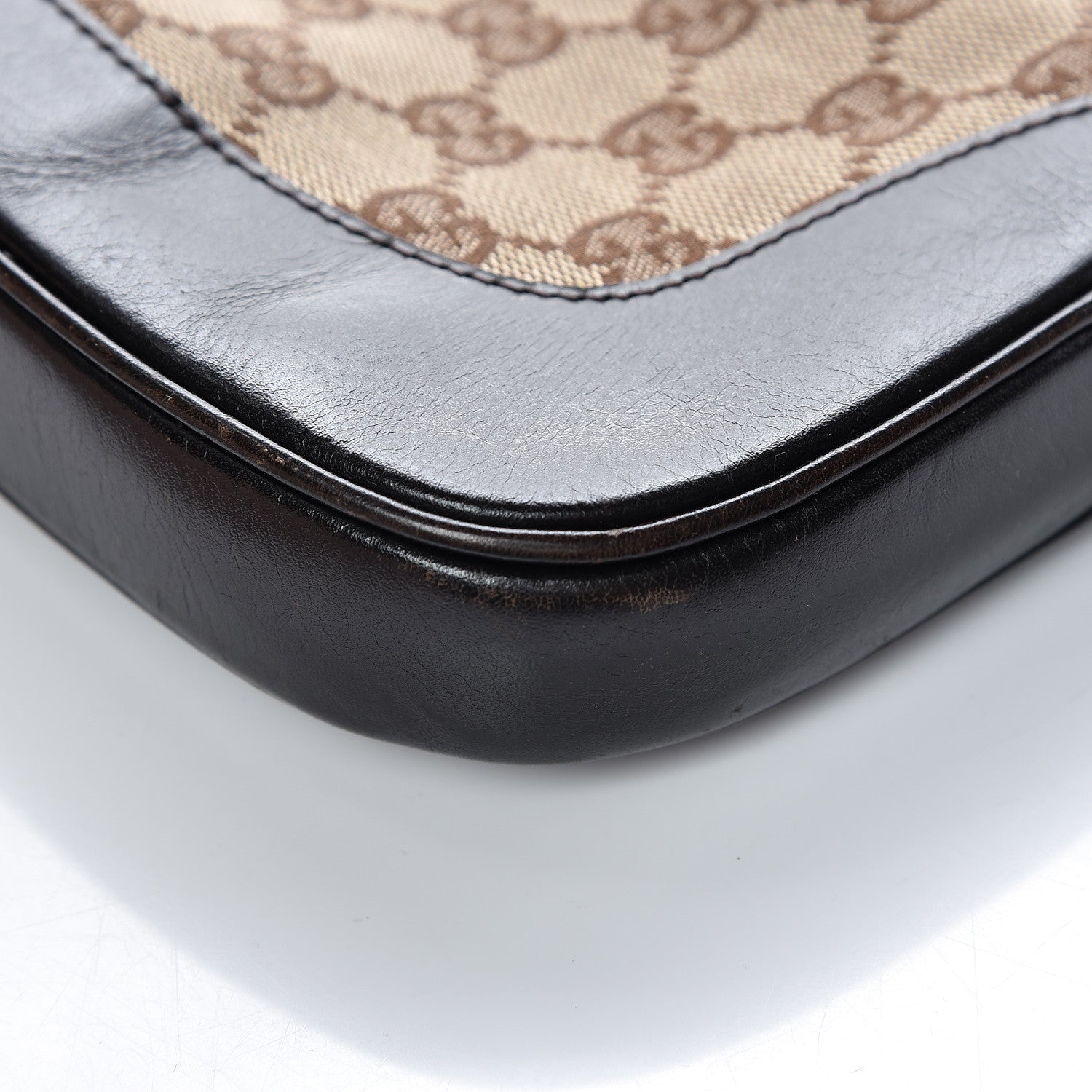 Gucci Monogram Web Jackie O Hobo Dark Brown 10 of 15