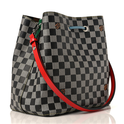 Louis Vuitton Damier Neonoe Black White 3 of 9