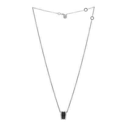 Bulgari Sterling Silver Ceramic Save The Children Pendant Necklace 2 of 5
