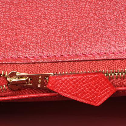 Hermes Epsom Birkin 30 Rouge Casaque 23 of 26