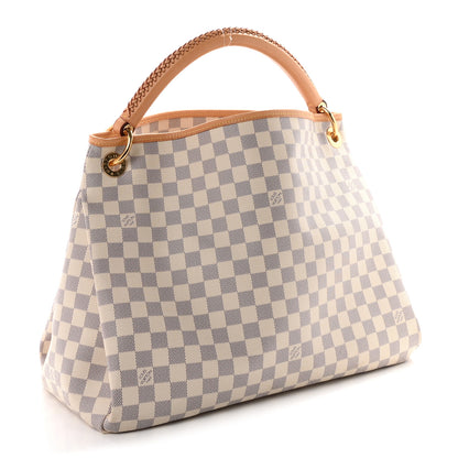Louis Vuitton Damier Azur Artsy MM 3 of 9