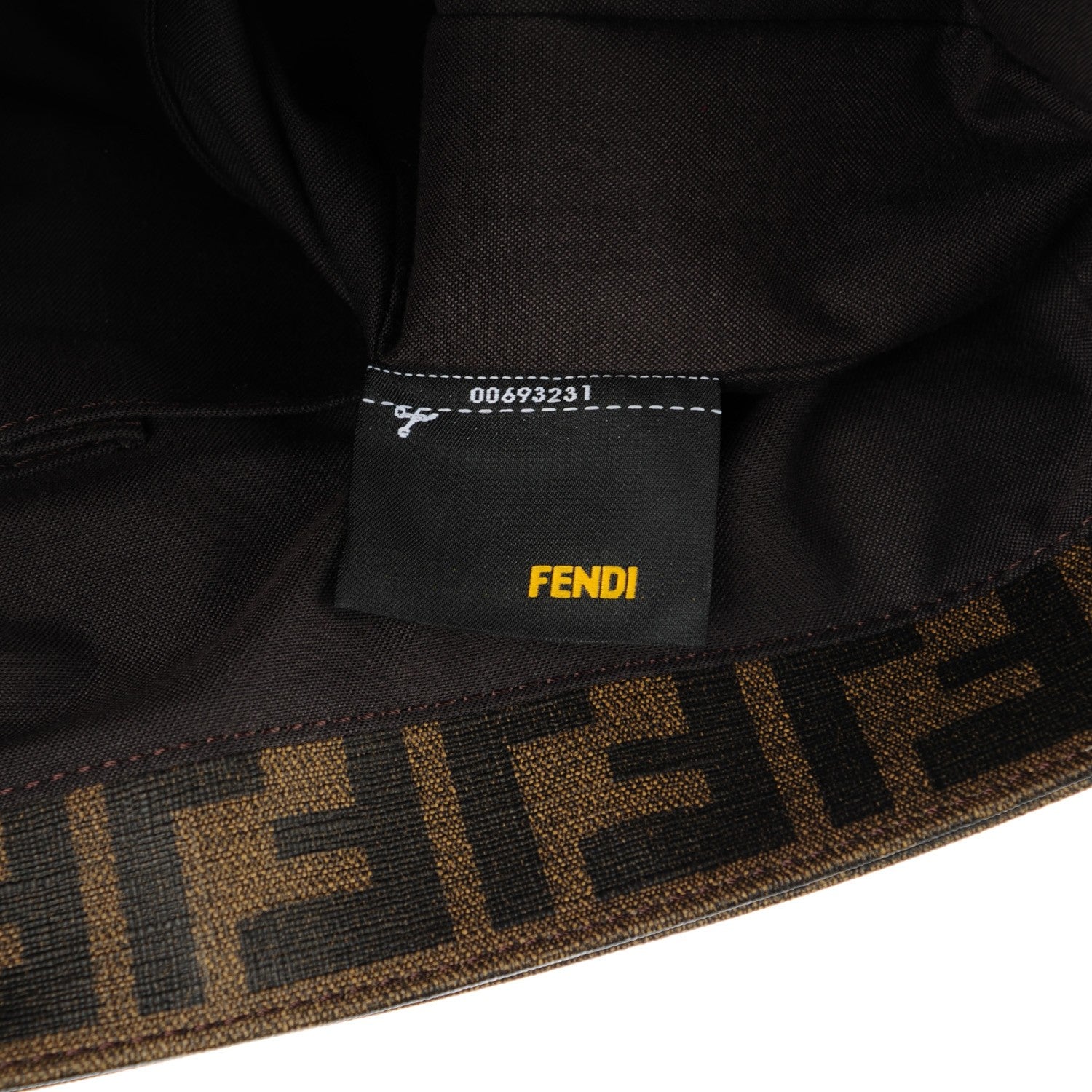 Fendi Zucca Spalmati Messenger Bag Tobacco 9 of 9