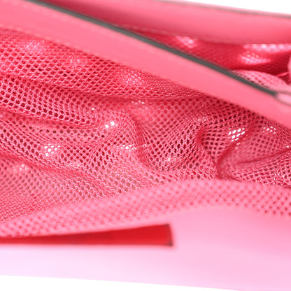 Valentino Garavani Nappa Lace Girello Flap Pop Fuxia 6 of 14