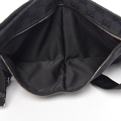 Gucci GG Monogram Double Pocket Belt Bag Black 4 of 9