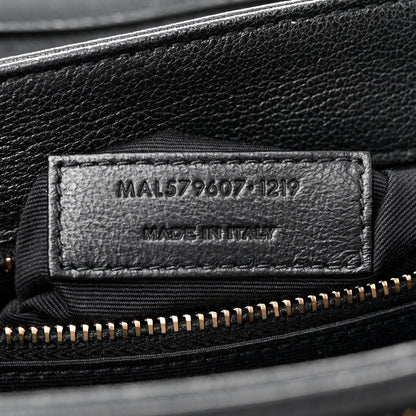 Saint Laurent Lambskin Quilted Small Becky Chain Bag Black 7 of 11