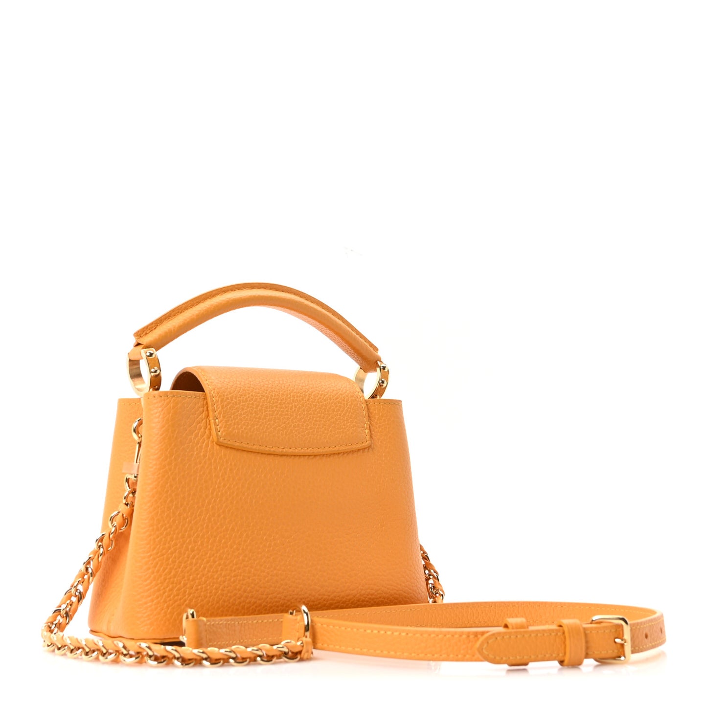 Taurillon Mini Capucines Sunbeam Yellow