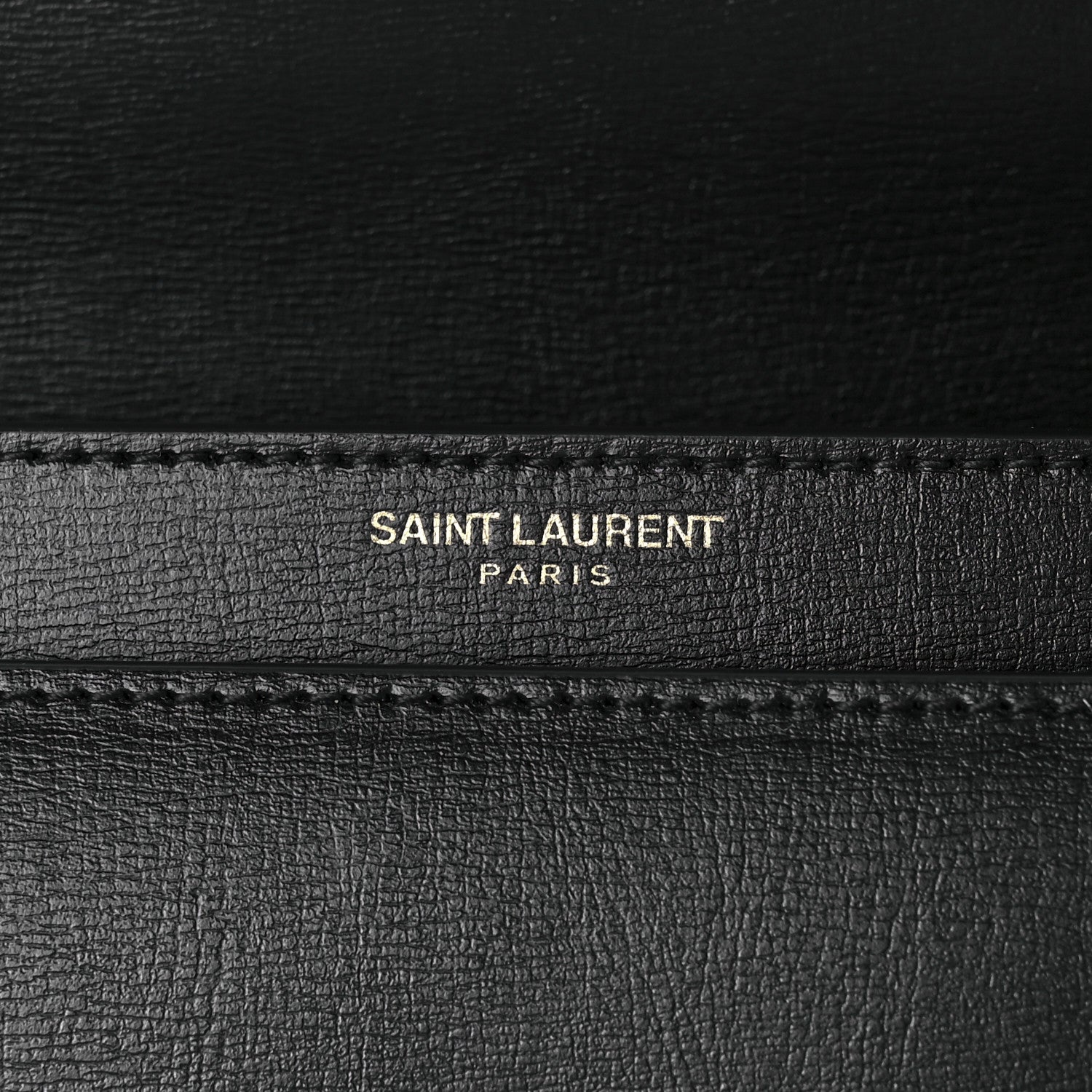 Saint Laurent Calfskin Medium Monogram Sunset Black 6 of 11