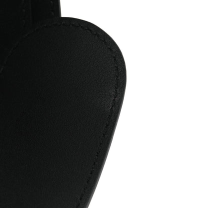 Gucci Calfskin Crystal Double G 40mm Belt 90 36 Black 6 of 9