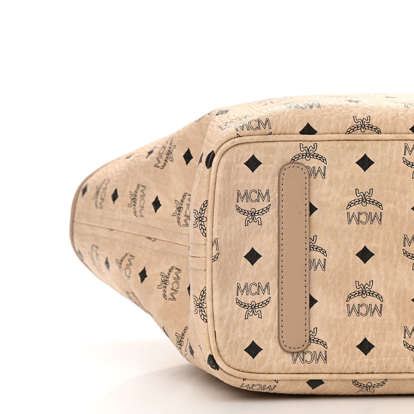 Visetos Medium Anya Shopping Tote Beige