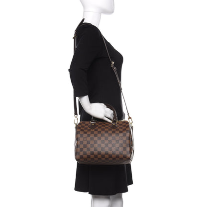 Louis Vuitton Damier Ebene Speedy Bandouliere 25 2 of 9