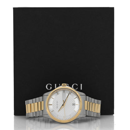 Gucci Stainless Steel 38mm G-Timeless Two Tone Quartz Watch 5 of 5