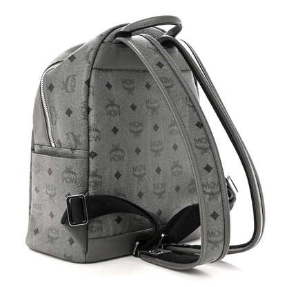 MCM Visetos Small Stark Backpack Phantom Grey 3 of 10