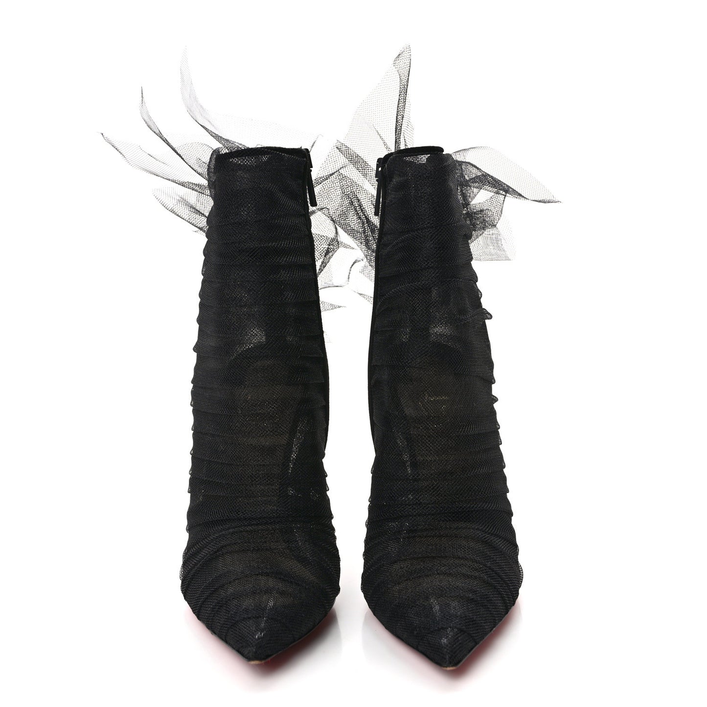 Tulle Nappa Libellibooty 100 Ankle Boots 39 Black