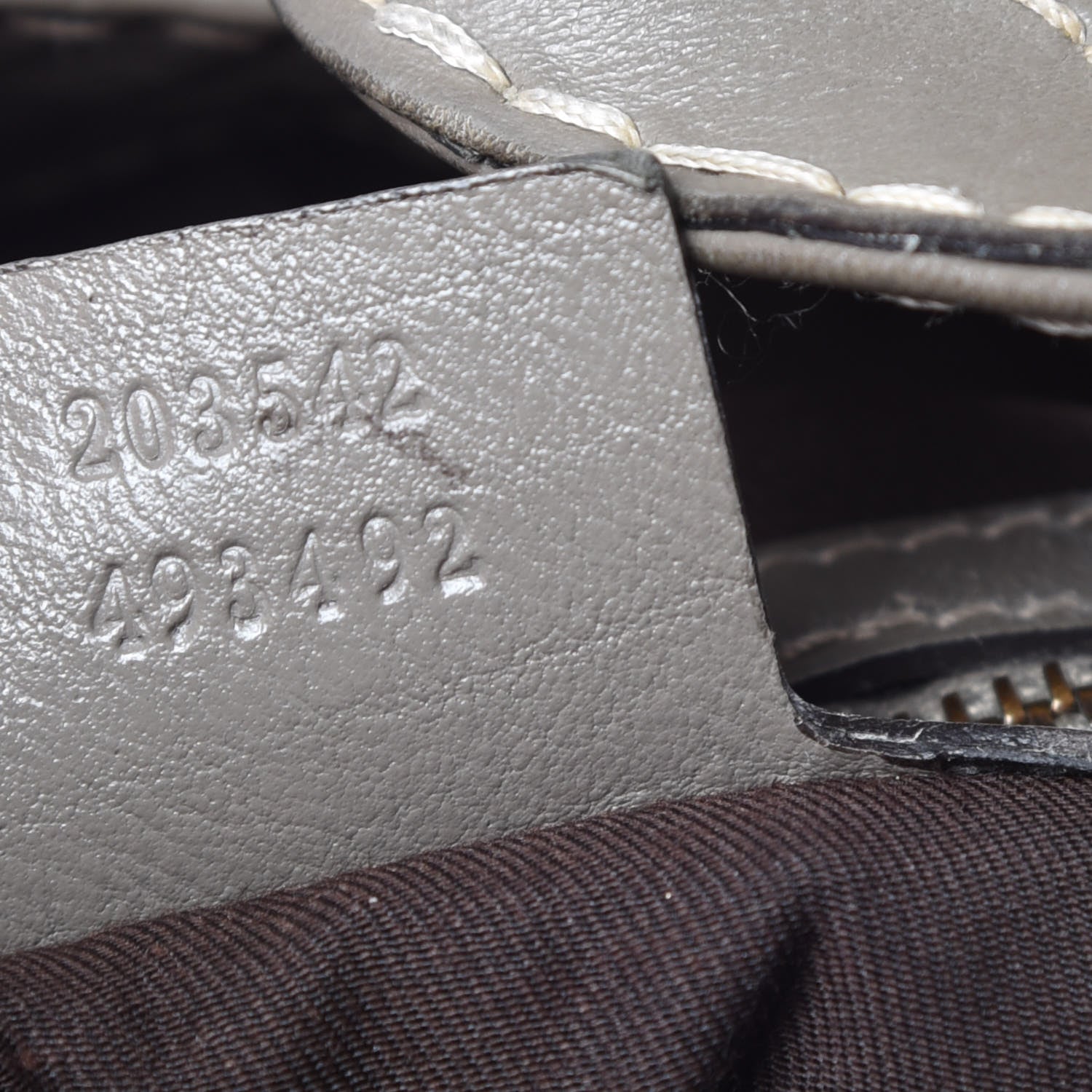 Gucci Monogram Large Jockey Hobo Grey 9 of 11