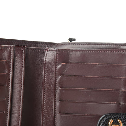 Chanel Caviar Quilted Zipped Pocket Wallet Black 9 of 12