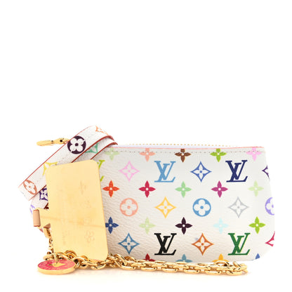 Louis Vuitton LV X TM Monogram Multicolor Phone Holder White 1 of 7