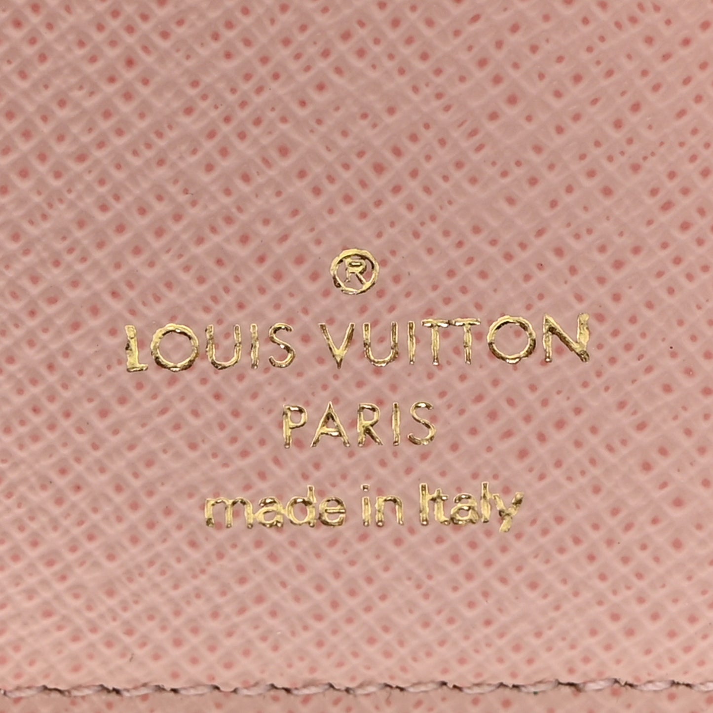Damier Ebene Victorine Wallet Rose Ballerine