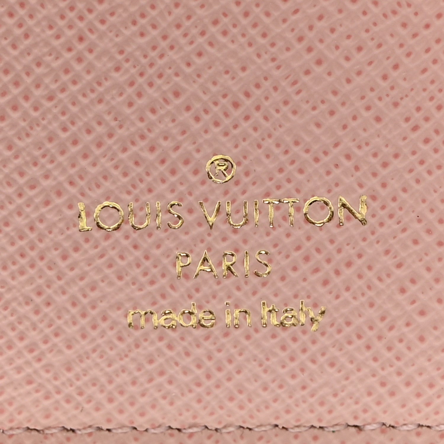 Louis Vuitton Damier Ebene Victorine Wallet Rose Ballerine 6 of 8