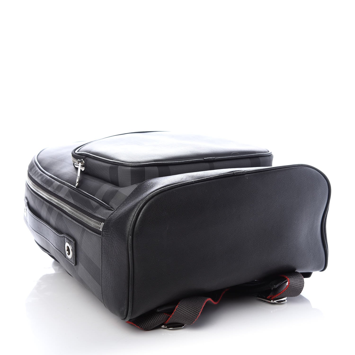 Burberry London Check Backpack Dark Charcoal 3 of 9