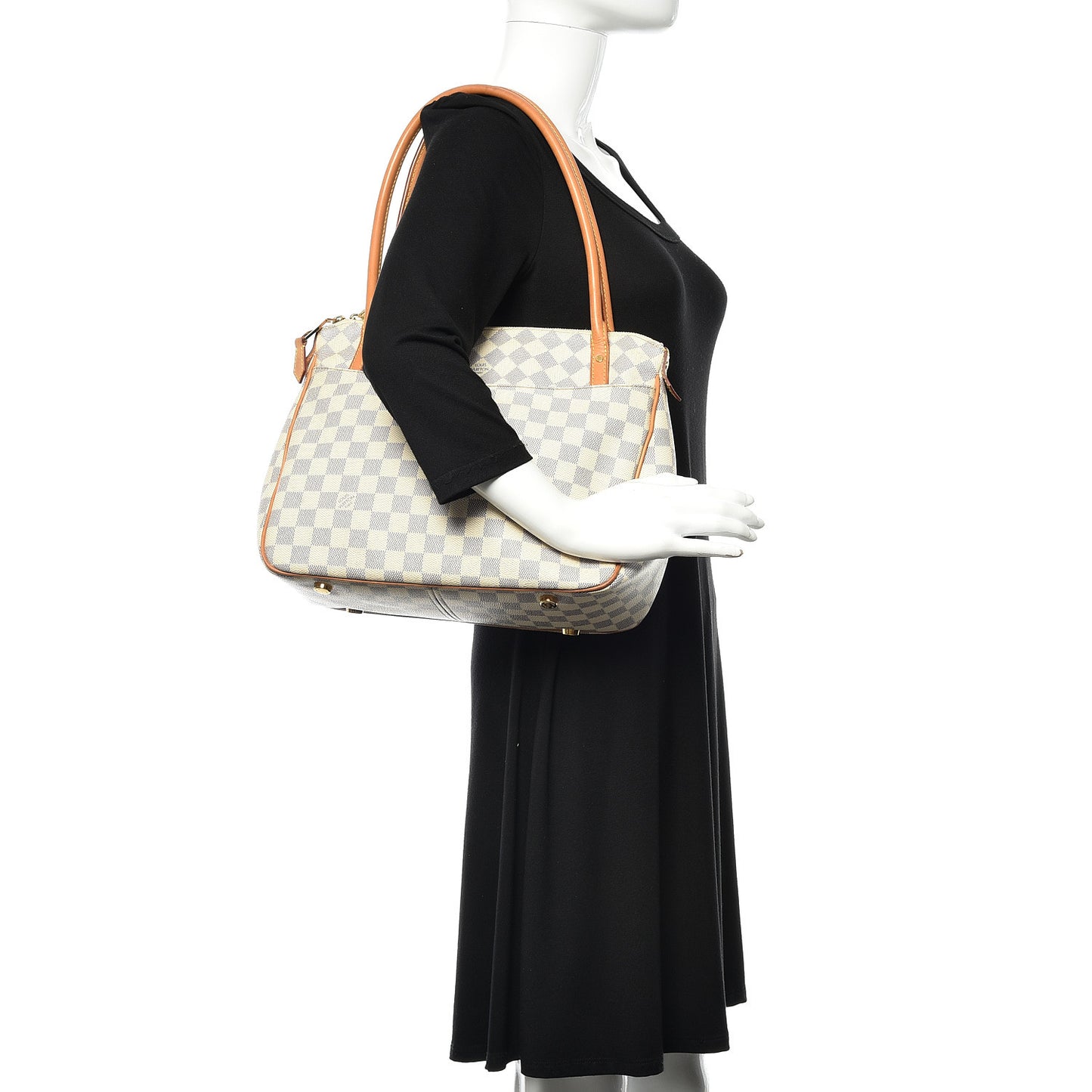 Damier Azur Figheri PM
