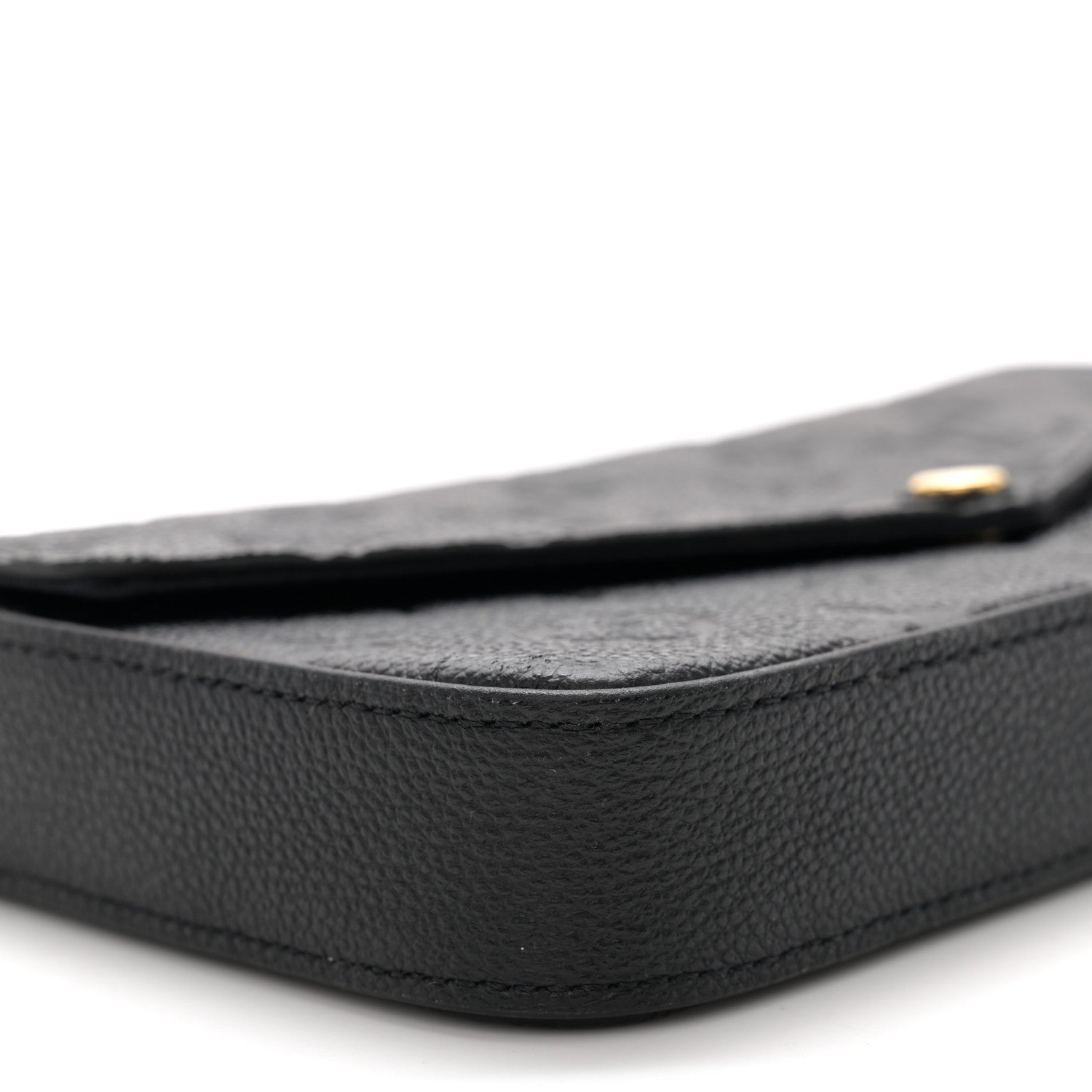 Louis Vuitton Empreinte Pochette Felicie Chain Wallet Black 10 of 12