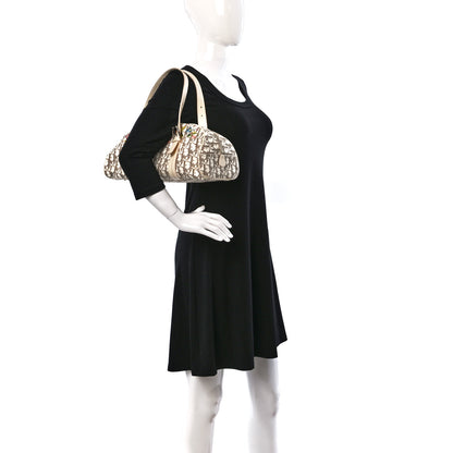 Christian Dior Monogram Vintage Flowers Bowler Beige 2 of 17