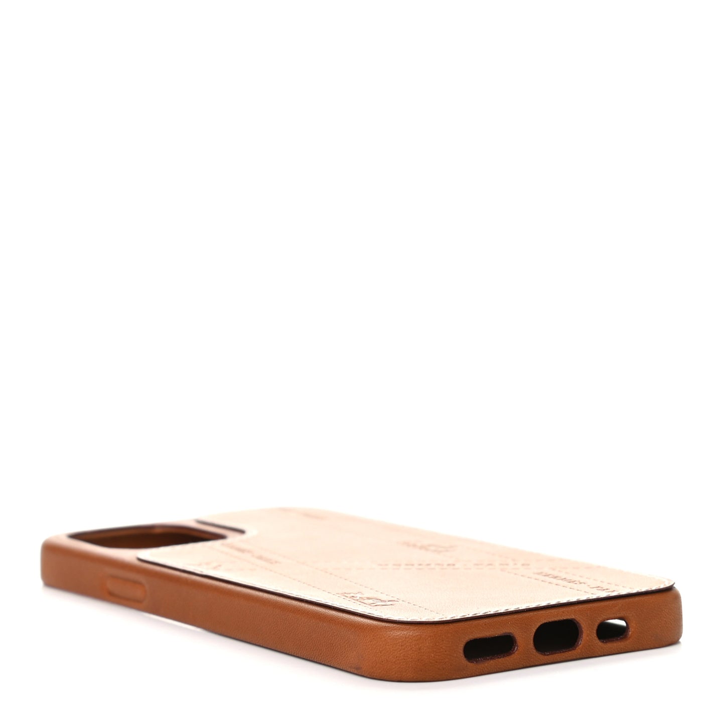 Barenia Bolduc iPhone 12/12 Pro Case Fauve