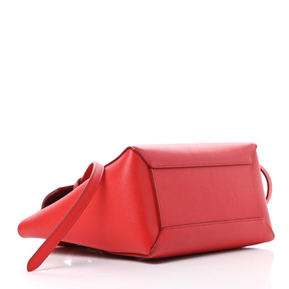 Celine Grained Calfskin Micro Belt Bag Coquelicot 4 of 12